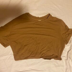 SKIMS super cropped shirt